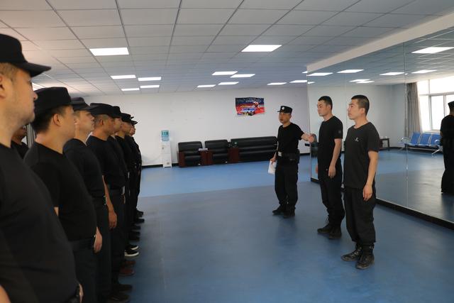澄城县公安局开展警务实战技能强训