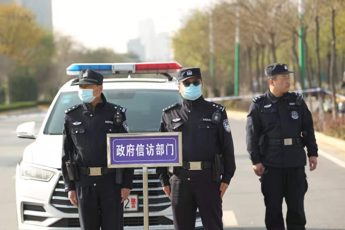 澄城县公安局举行突发事件应急处置演练