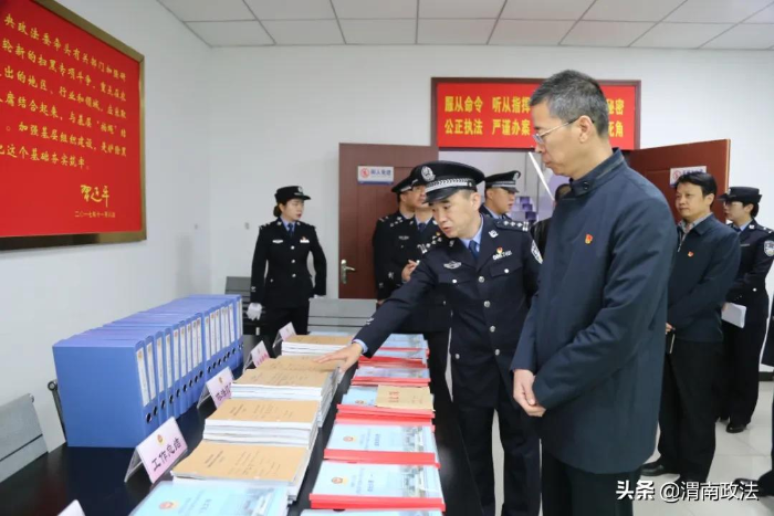 澄城县委常委、政法委书记雷成涛调研全县公安工作
