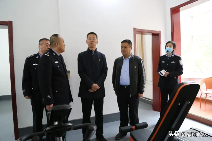 澄城县委常委、政法委书记雷成涛调研全县公安工作