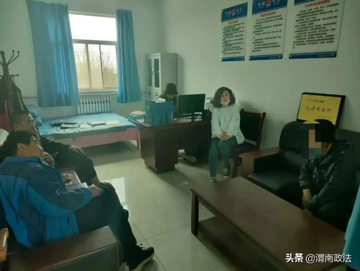 澄城县司法局开展社区矫正对象心理疏导活动（图）